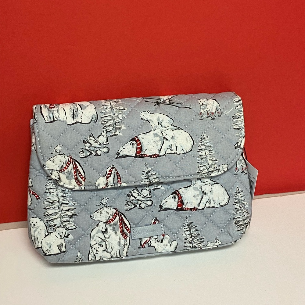 Vera Bradley Bears print cosmetic-brushes bag - Picture 10 of 10